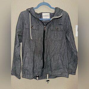 Ezekiel Gray Raincoat with Classic Design